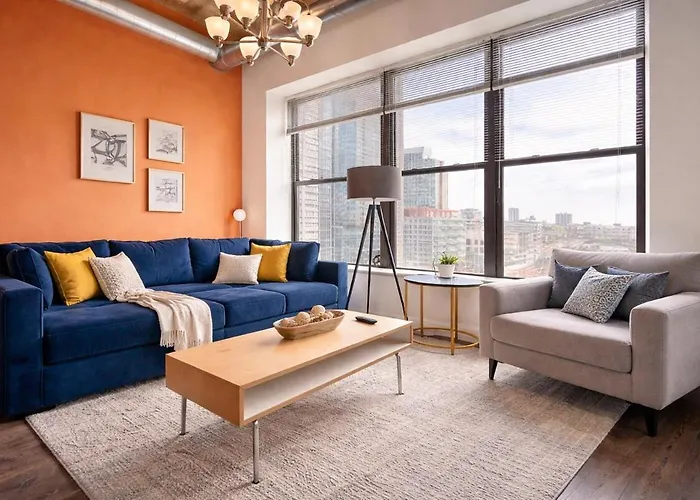Apartment Modern 2br In South Loop With Optional Parking & Gym Access Near Museum Campus & Grant Park *